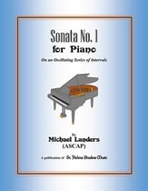 Sonata No. 1 for Piano piano sheet music cover